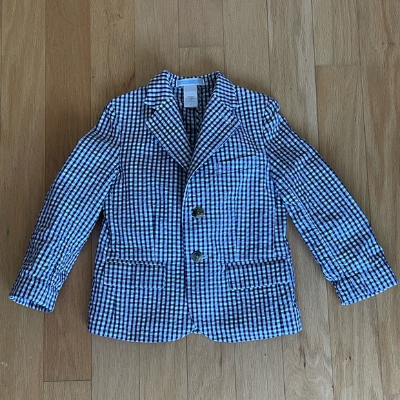 Janie and Jack Seersucker Blazer - Picture 5 of 8